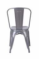 Stol \'Montmartre\' - Stål Mat