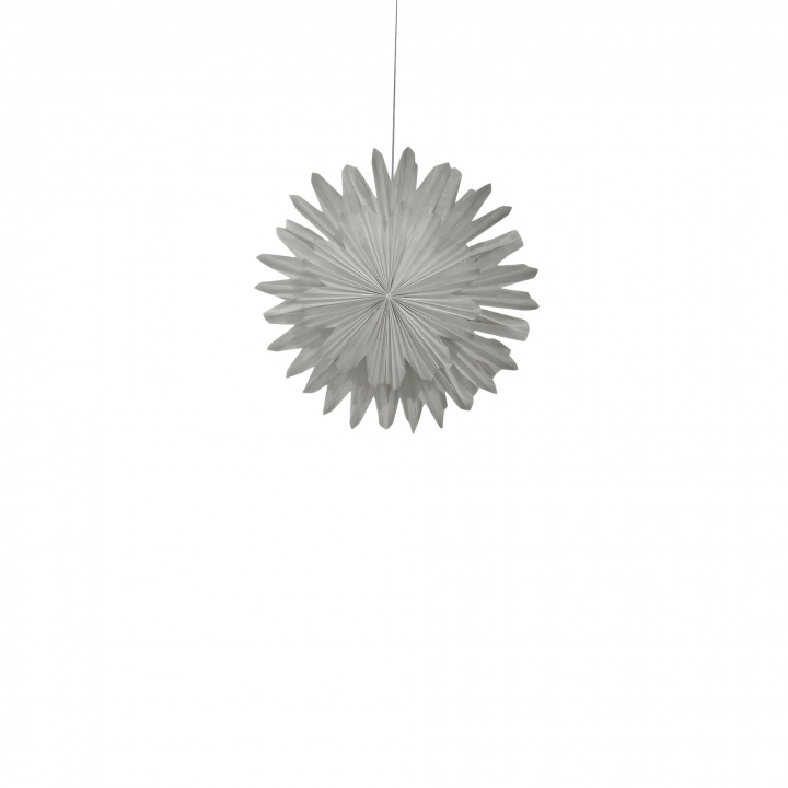 Adventsstjerne \'Lucia\' 60cm - Hvid i gruppen Belysning / Lamper / Julebelysning hos Reforma (ZGC-advent-white)