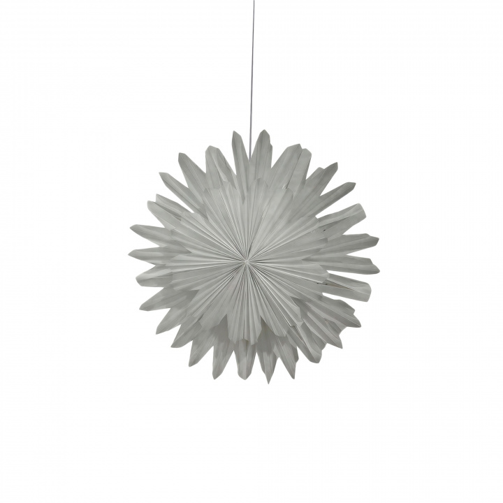 Adventsstjerne \'Lucia\' 60cm - Hvid i gruppen Belysning / Lamper / Julebelysning hos Reforma (ZGC-advent-white)