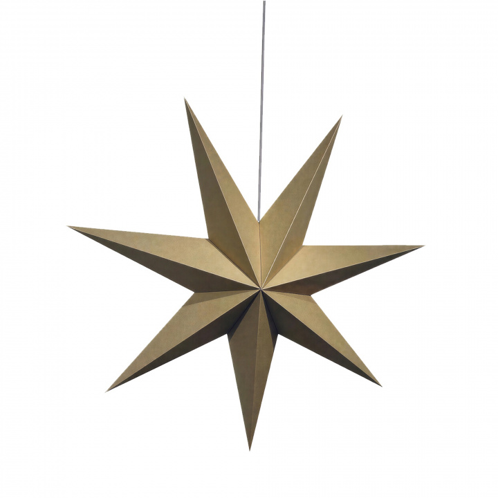 Adventsstjerne \'Sally\' 60cm - Brun i gruppen Belysning / Lamper / Julebelysning hos Reforma (advent-star-brown)