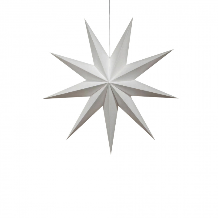 Adventsstjerne \'Vintergaden\' 118cm - Hvid i gruppen Belysning / Lamper / Julebelysning hos Reforma (advent-star-white-10)