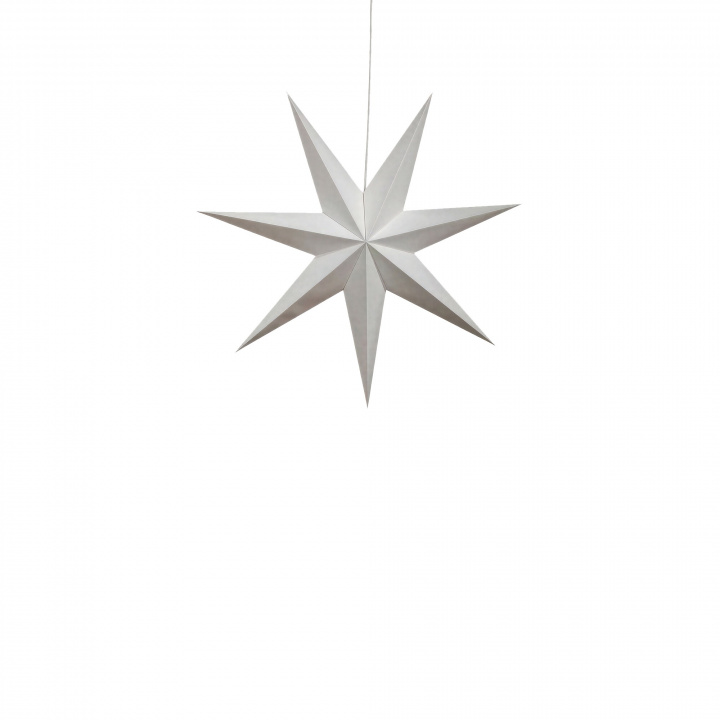 Adventsstjerne \'Sally\' 60cm - Hvid i gruppen Belysning / Lamper / Julebelysning hos Reforma (advent-star-white-2)