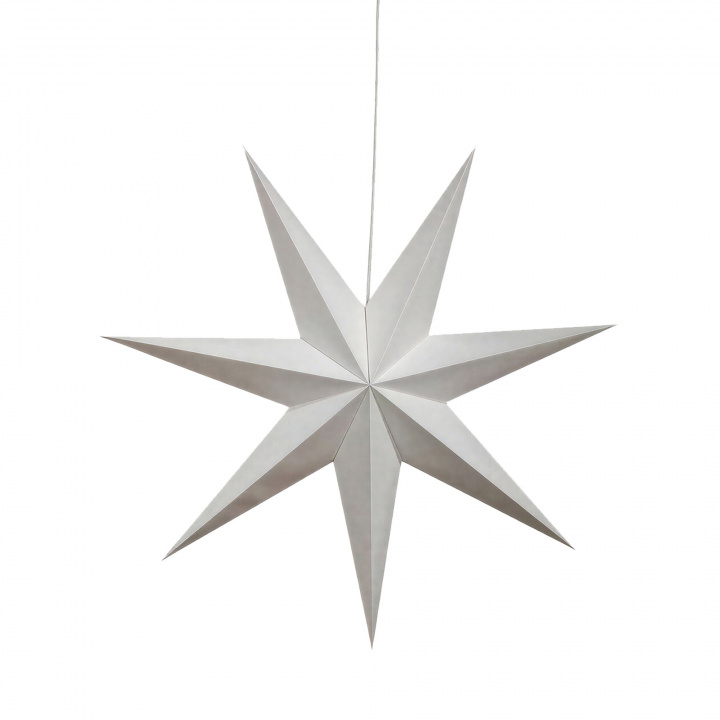Adventsstjerne \'Sally\' 60cm - Hvid i gruppen Belysning / Lamper / Julebelysning hos Reforma (advent-star-white-2)