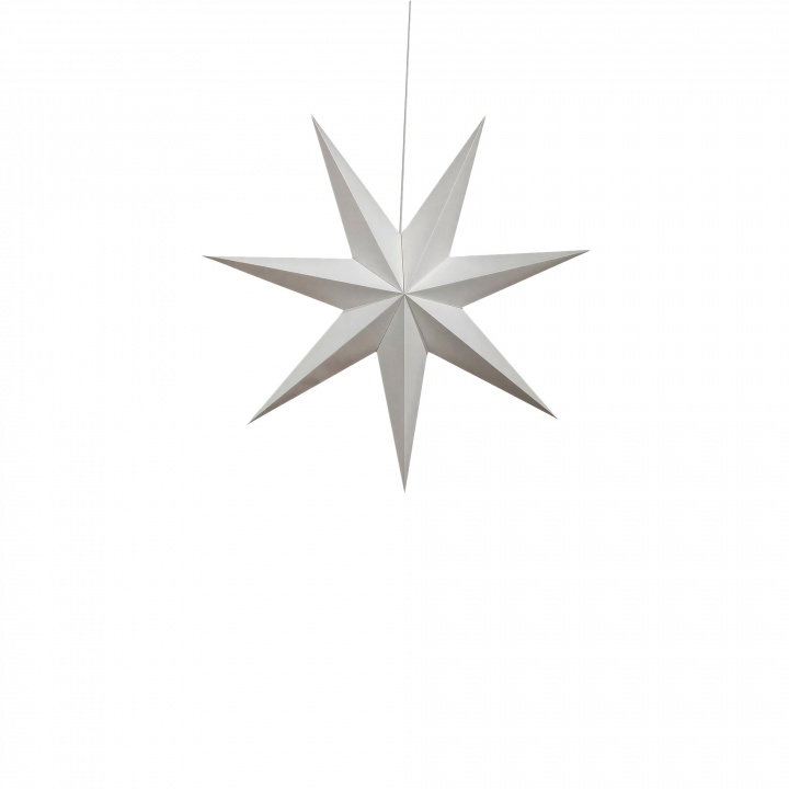 Adventsstjerne \'Sally\' 100cm - Hvid i gruppen Belysning / Lamper / Julebelysning hos Reforma (advent-star-white-5)