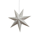 Adventsstjerne \'Skimra\' 45cm - Hvid