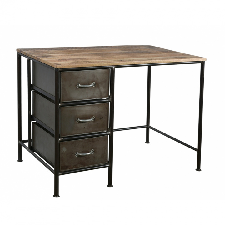 Skrivebord Vintage \'Thomas\' - Jern/Træ i gruppen Møbler / Bord / Skriveborde hos Reforma (m06051)