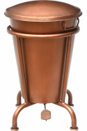 Pedalspand \'Klapp\' - Kobber