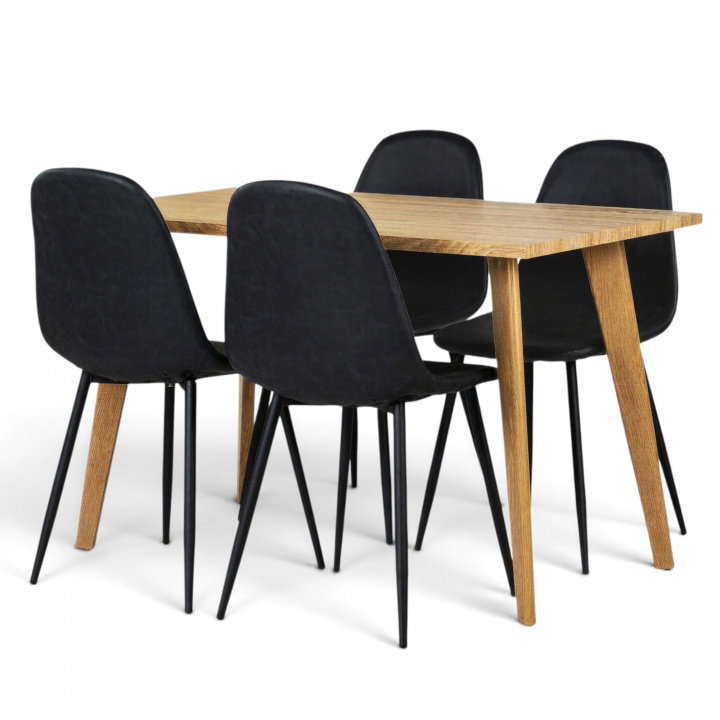 Spisegruppe \'Nordisk Forma\' - 1 Bord & 4 Stole i gruppen Møbler / Bord / Madgrupper hos Reforma (matgrupp39)