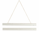Plakatophænger 30cm - Hvid