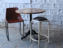 Industripalle Vintage - Brun/Hvid
