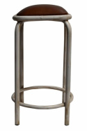Industripalle Vintage - Brun/Hvid