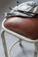 Industripalle Vintage - Brun/Hvid