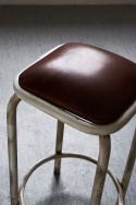 Industripalle Vintage - Brun/Hvid