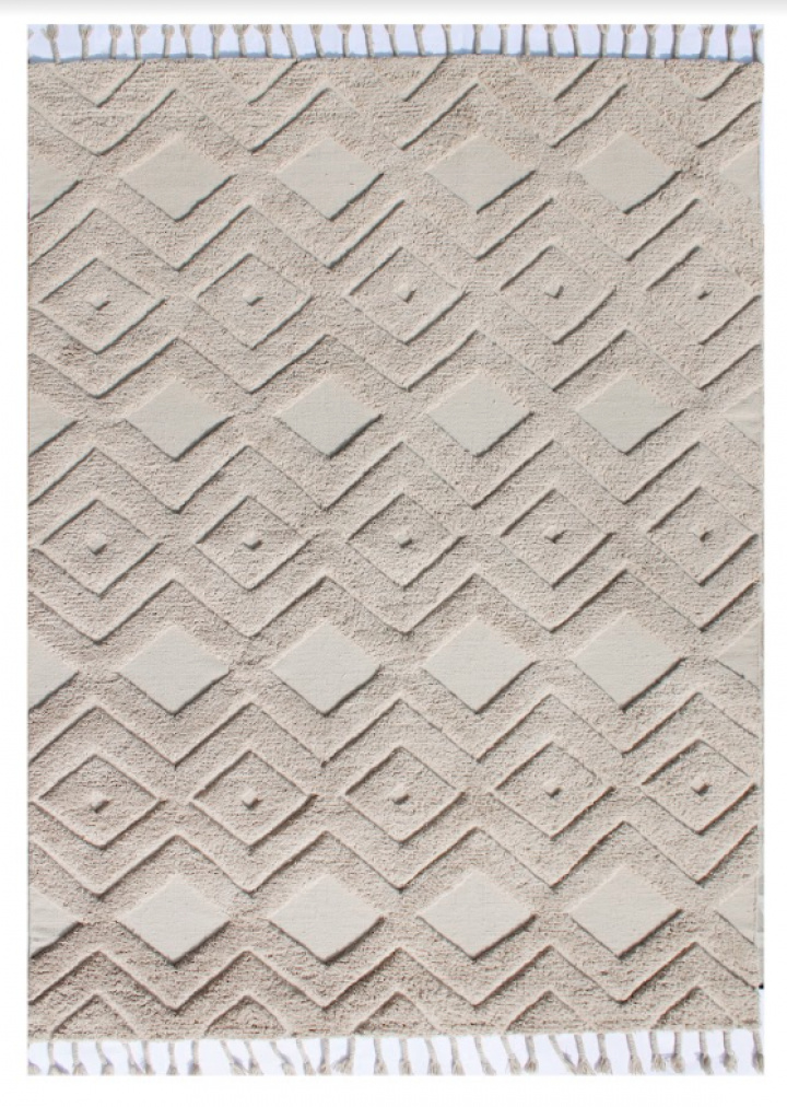 Tæppe \'Vernazza\' 200x300 - Grå i gruppen Indretning / Tæpper / Uldmåtter hos Reforma (rug01-200x300)